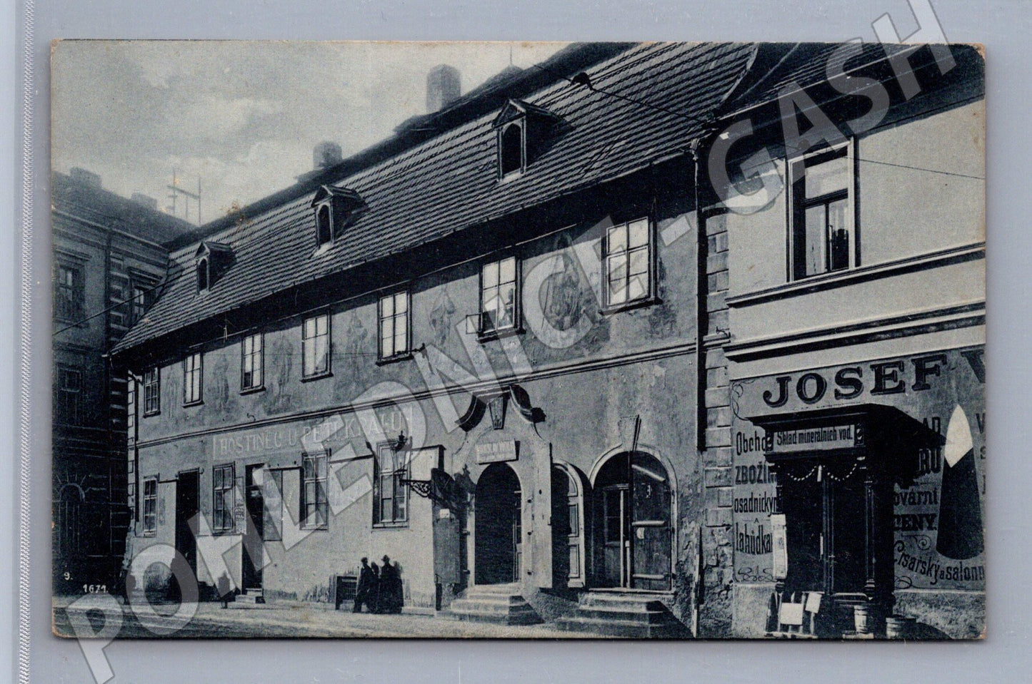 Pohlednice Praha Podskalí Hostinec U pěti králů (M4438)