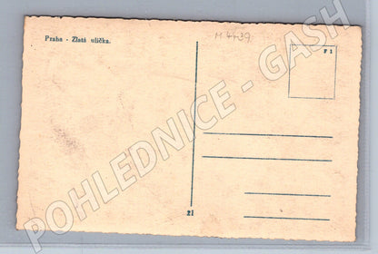 Pohlednice Praha Zlatá ulička (M4439)