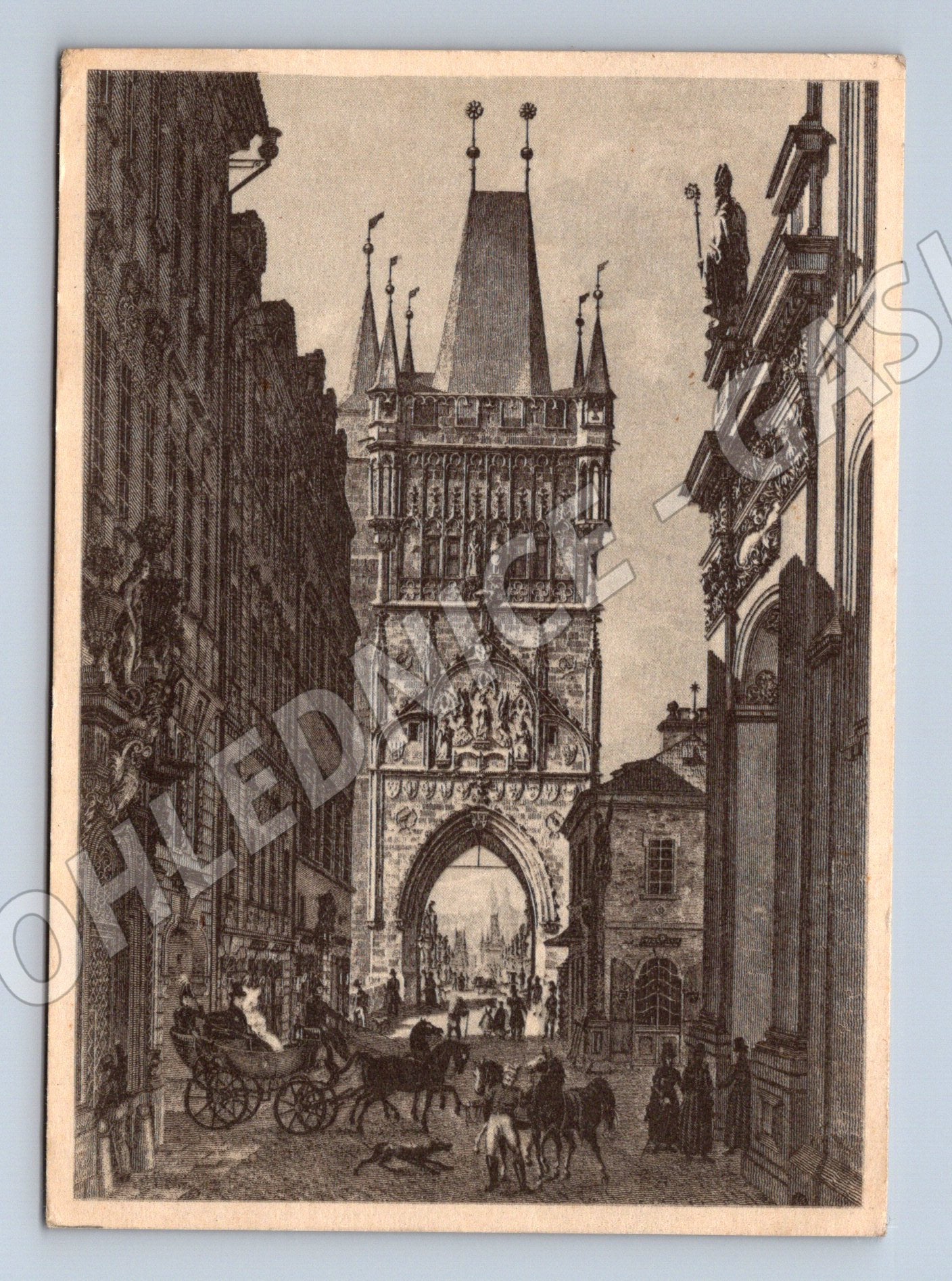 Pohlednice Praha Staroměstská mostecká věž (M4450)