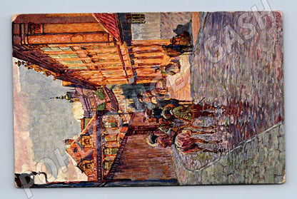 Pohlednice Praha Valdštejnská ulička umělecká (M4458)