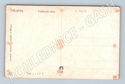 Pohlednice Praha Valdštejnská ulička umělecká (M4458)