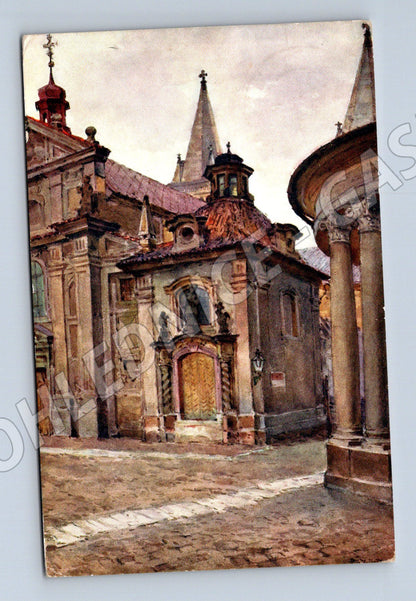 Pohlednice Praha Kostel sv Jiří na Hradě (M4459)