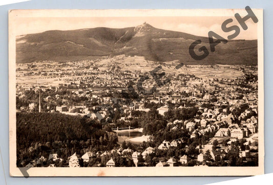 Pohlednice Liberec a Ještěd Československo (M446)