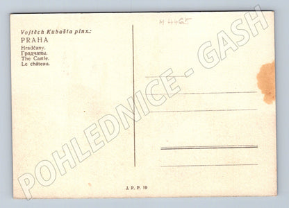 Pohlednice Praha Hradčany Vojtěch Kubašta (M4465)