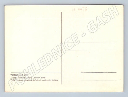 Pohlednice Praha Valdštejnská ulice Kubašta (M4476)