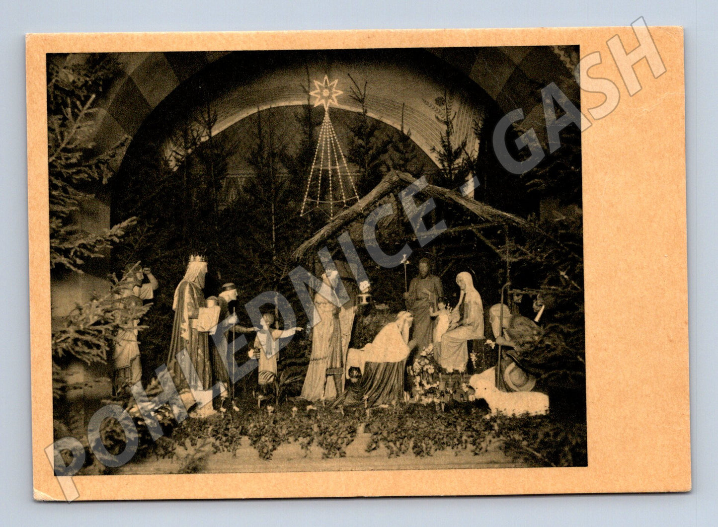 Pohlednice Emauzský kostel Praha Jesle (M4480)