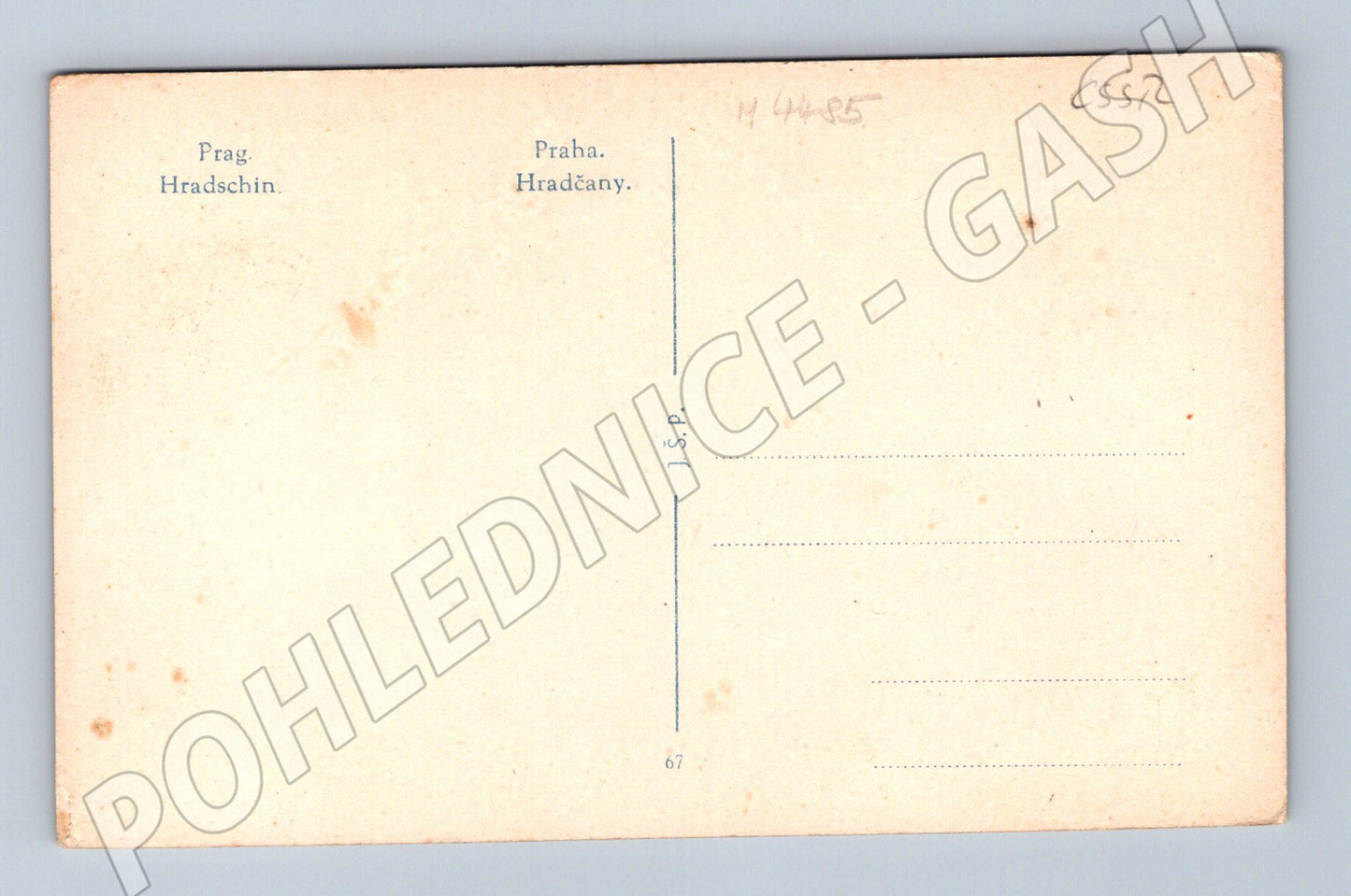 Pohlednice Praha Hradčany panorama (M4485)