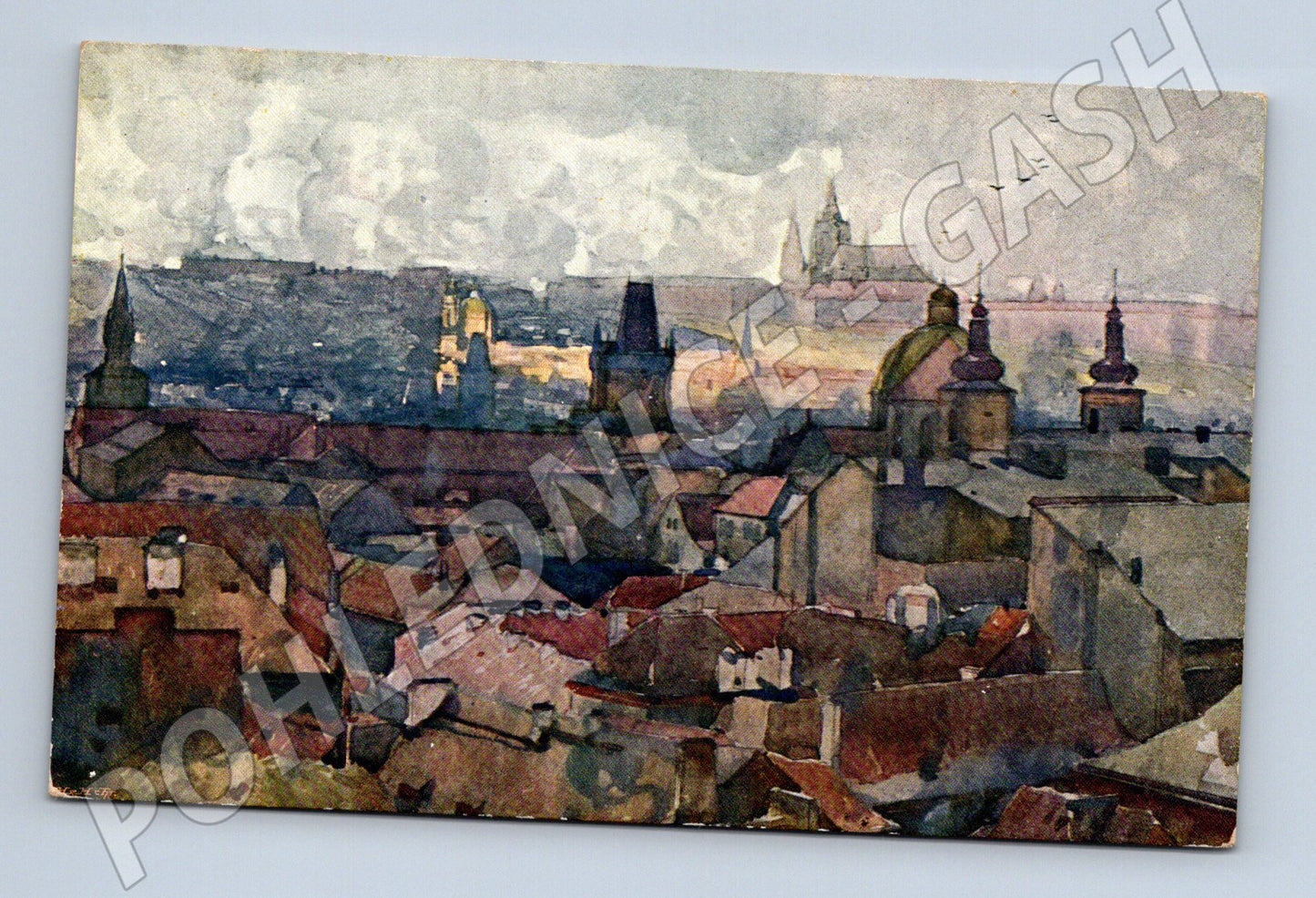 Pohlednice Praha motiv J Šetelík (M4487)