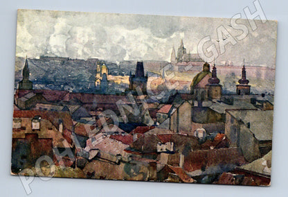 Pohlednice Praha motiv J Šetelík (M4487)