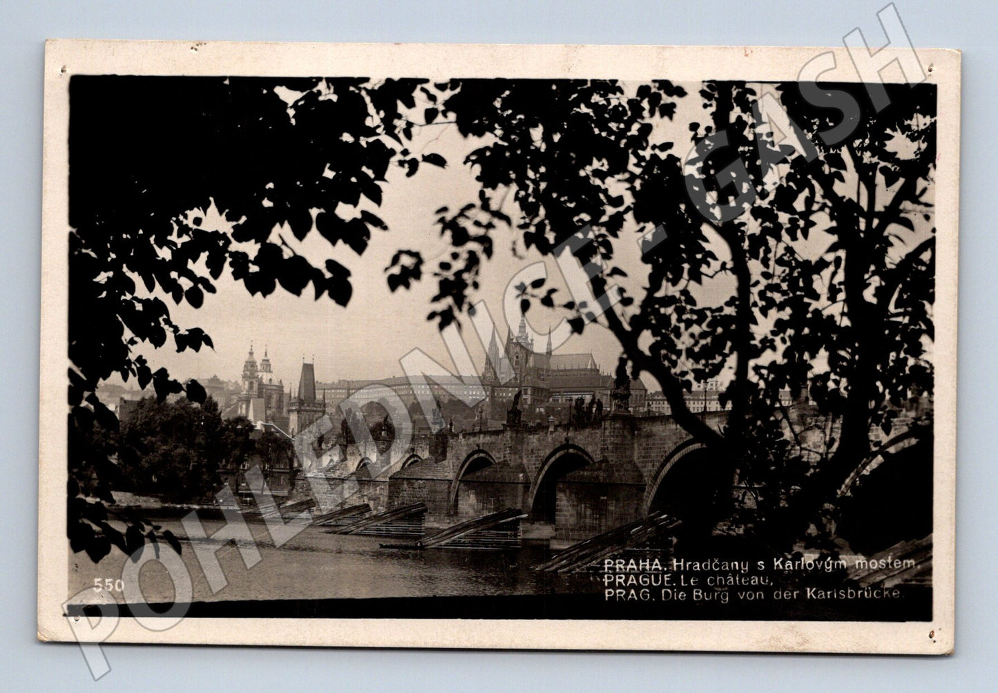 Pohlednice Praha Hradčany Karlův most (M4492)