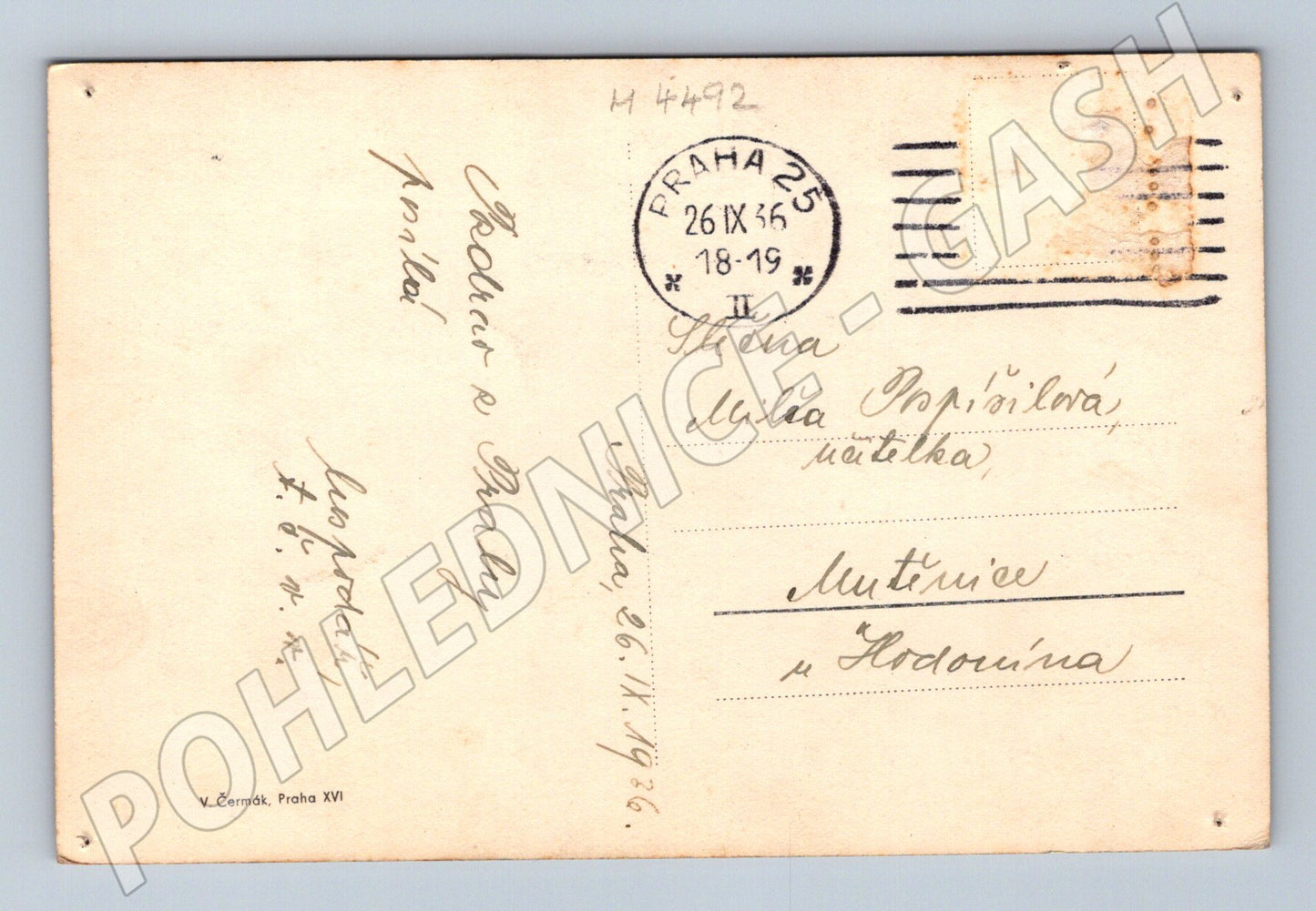 Pohlednice Praha Hradčany Karlův most (M4492)