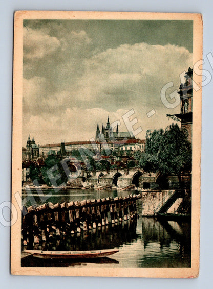 Pohlednice Praha Hradčany kolorovaná (M4504)