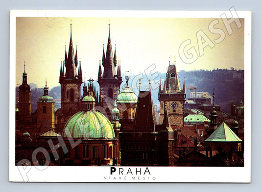 Pohlednice Praha Staré Město Týnský chrám (M4506)