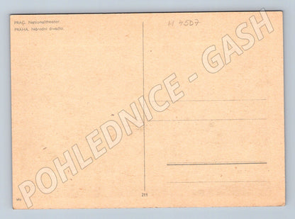 Pohlednice Praha Národní divadlo (M4507)