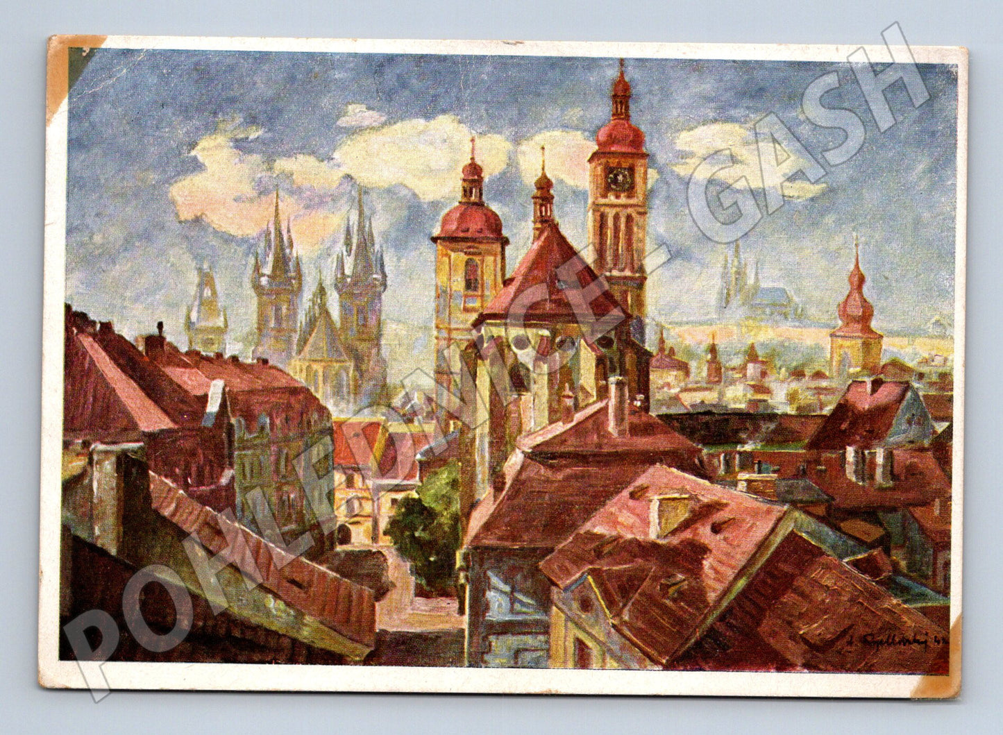 Pohlednice Praha Chrám sv Jakuba malířská (M4513)