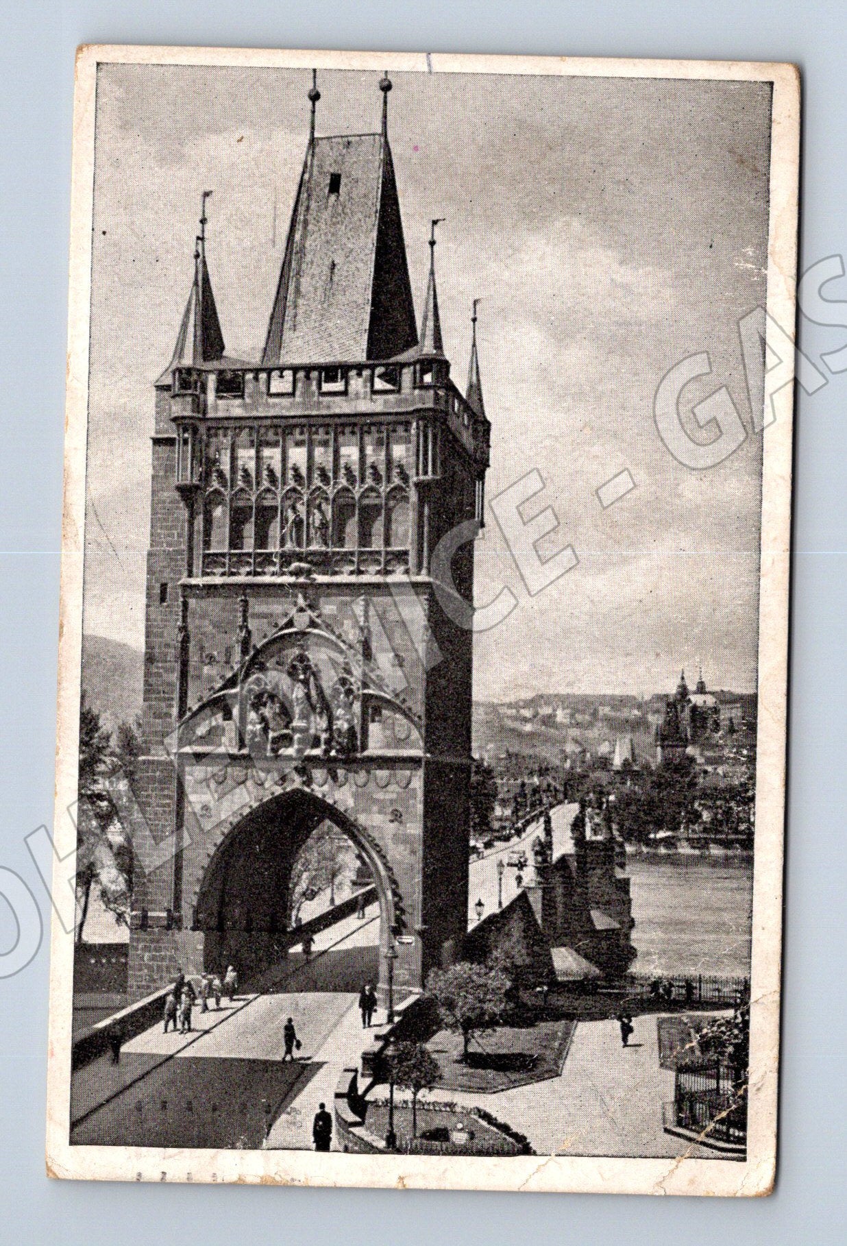 Pohlednice Praha Staroměstská mostecká věž (M4521)