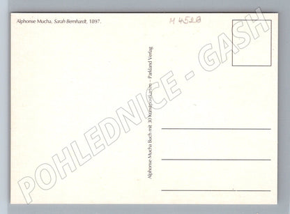 Pohlednice Alfons Mucha Sarah Bernhardt (M4526)