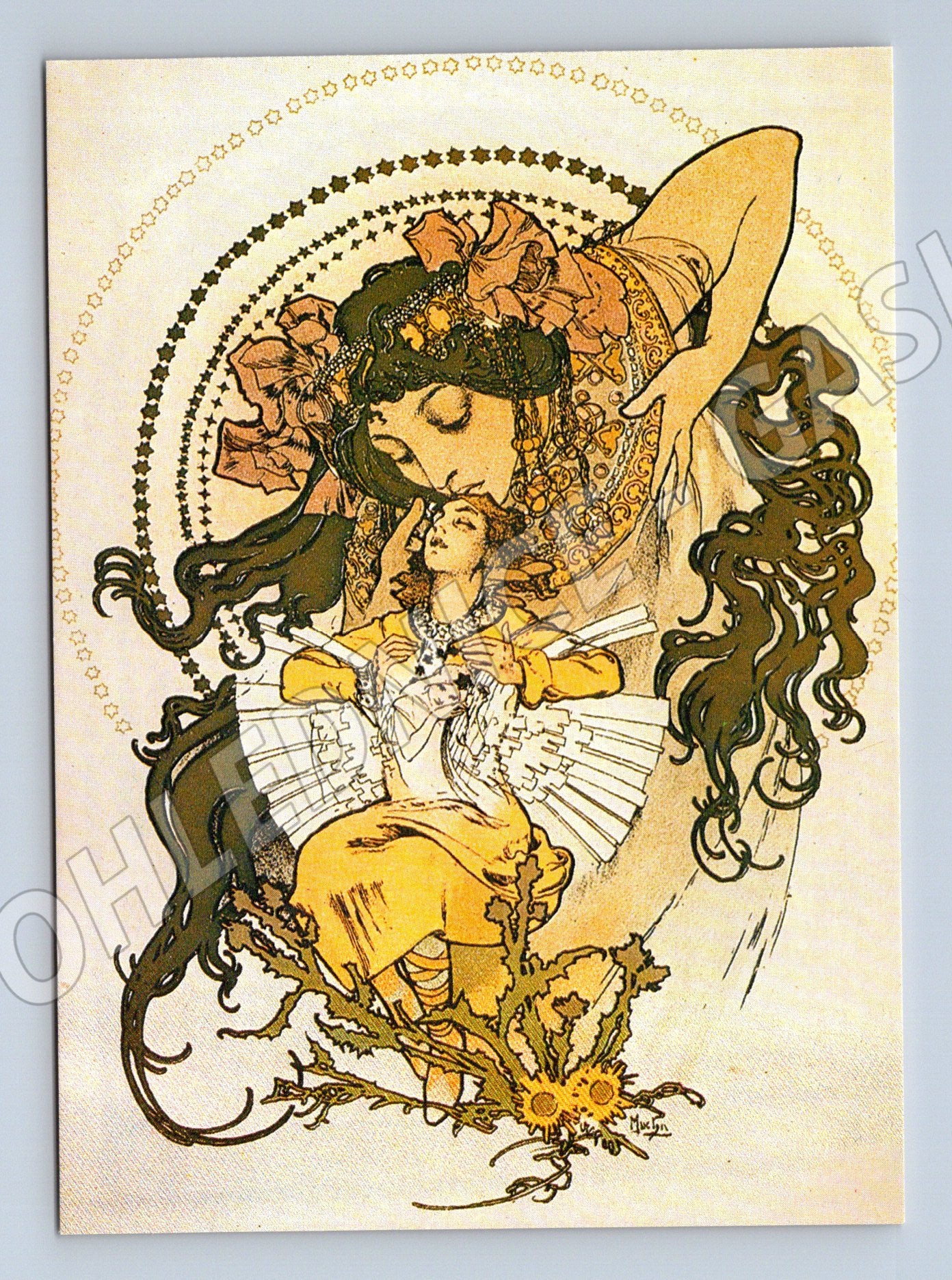 Pohlednice Alfons Mucha Ilsée Princezna Tripoli (M4538)