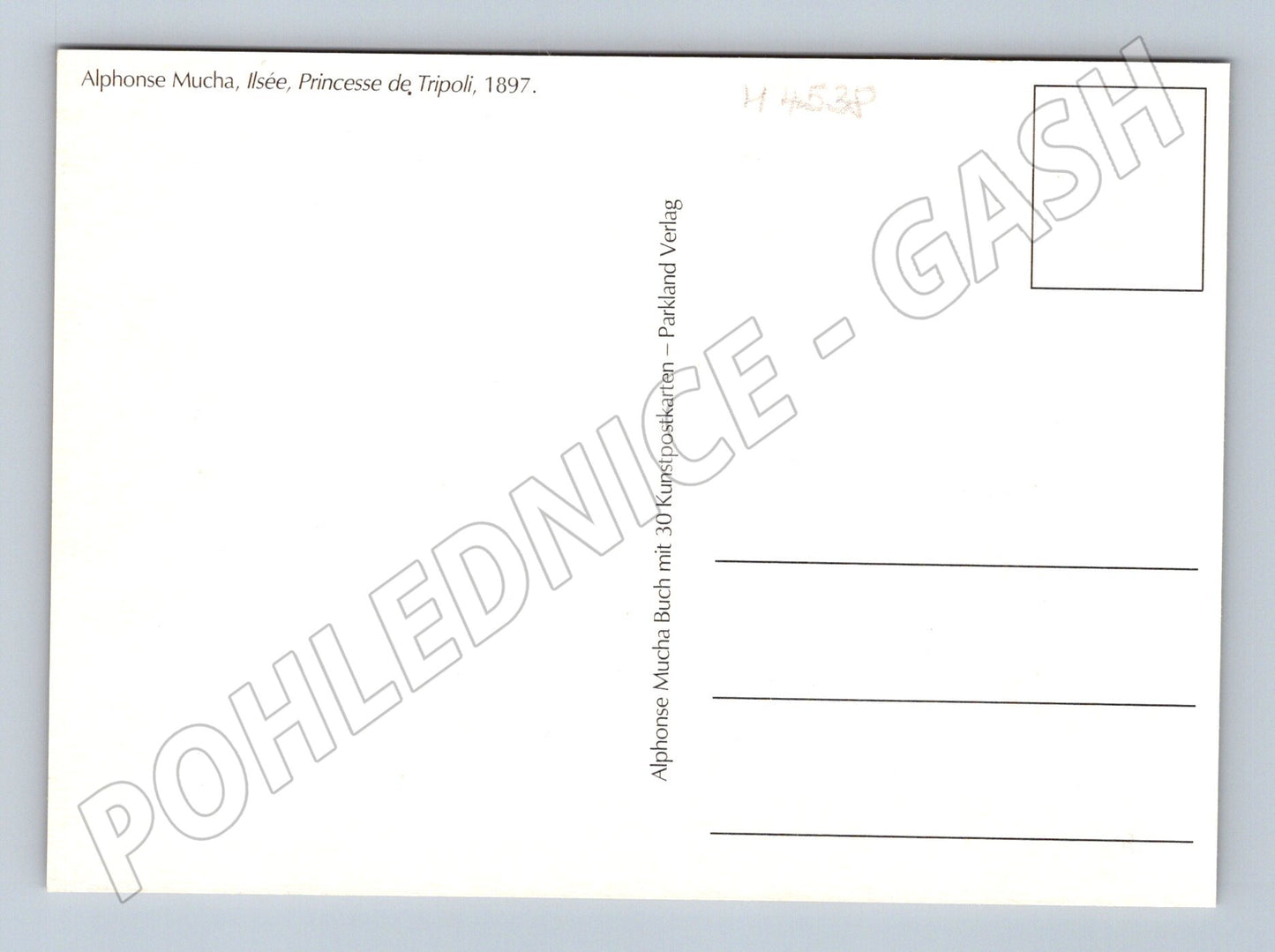 Pohlednice Alfons Mucha Ilsée Princezna Tripoli (M4538)