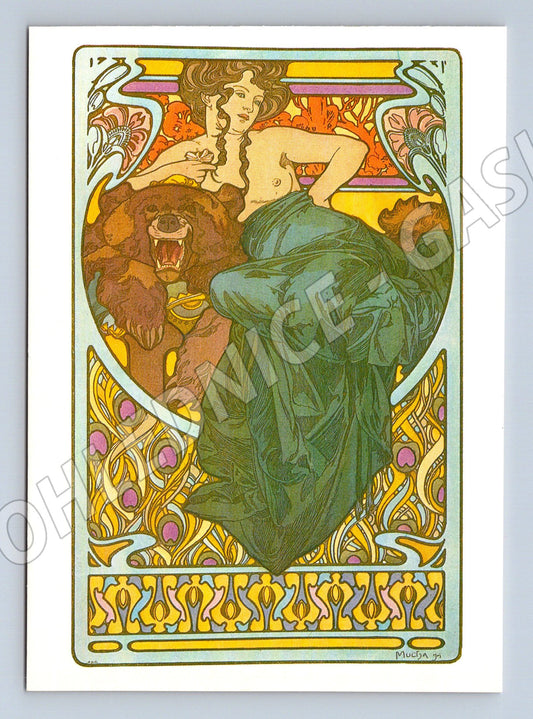 Pohlednice Alfons Mucha Documents Décoratifs (M4542)