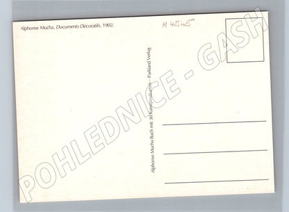 Pohlednice Alfons Mucha Documents Décoratifs (M4545)