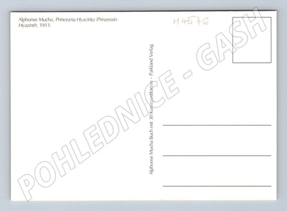Pohlednice Alfons Mucha Princezna Hyacinta (M4546)