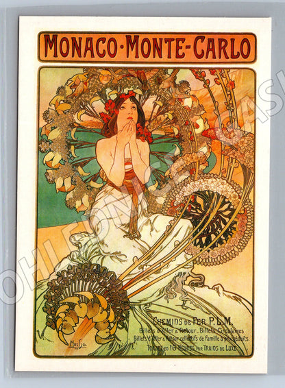 Pohlednice Alfons Mucha Monaco–Monte Carlo (M4547)