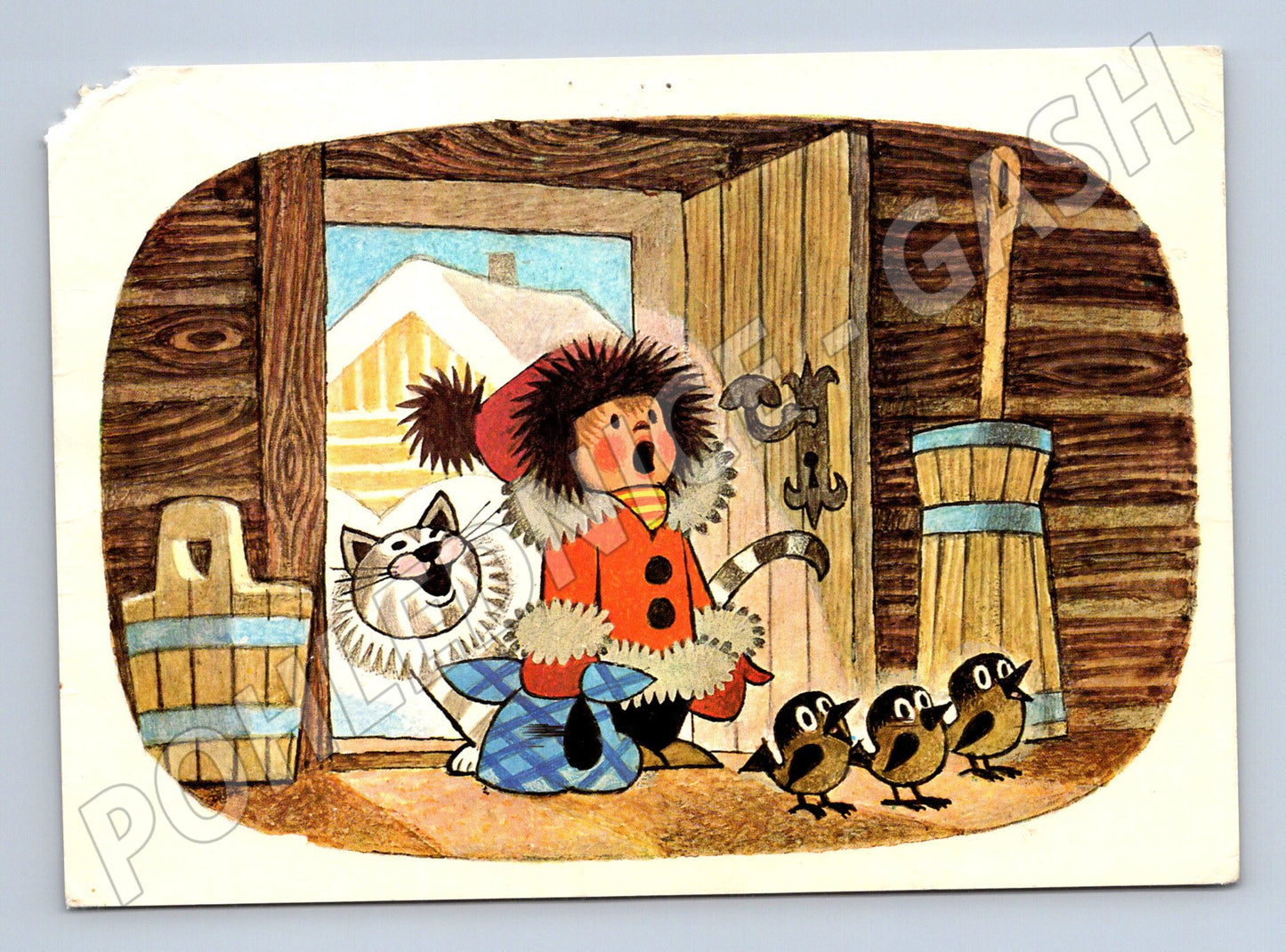 Pohlednice Zdeněk Miler dětský motiv (M4549)