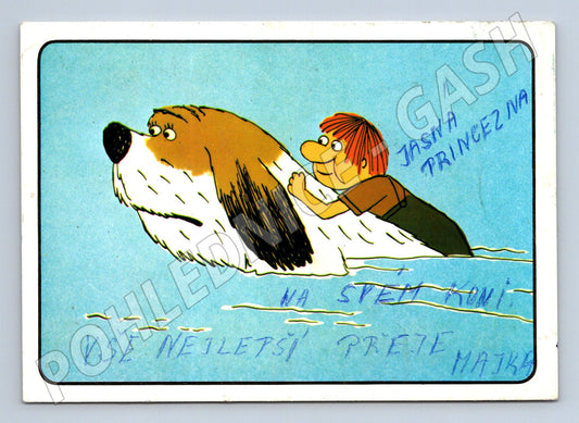 Pohlednice Maxipes Fík Jiří Šalamoun (M4556)