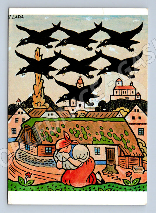 Pohlednice Josef Lada Slet havranů (M4561)