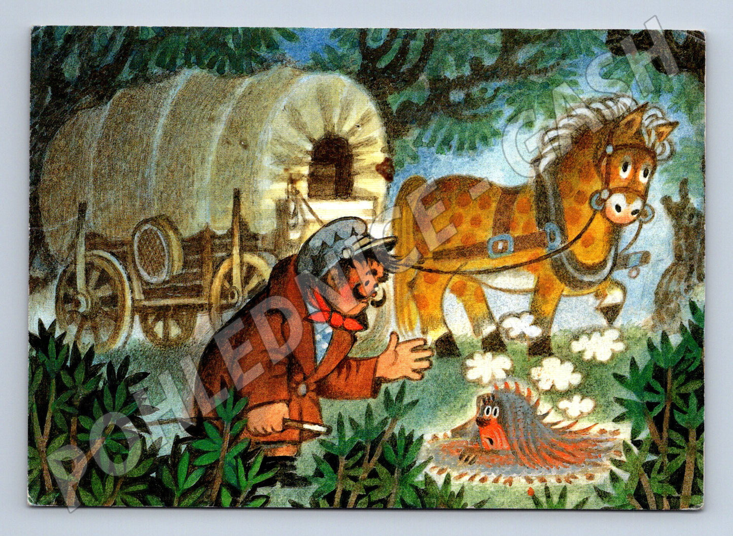 Pohlednice Večerníček Forman Šejtroček Miler (M4562)