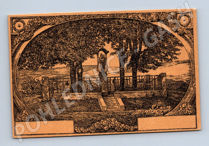 Pohlednice Západohaličský hřbitov Slediska (M4569)