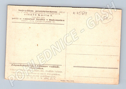 Pohlednice Západohaličský hřbitov Slediska (M4569)