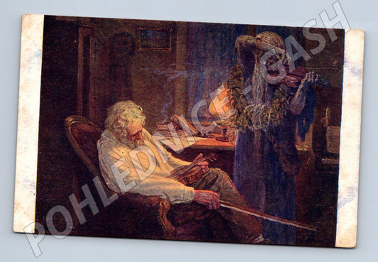 Pohlednice Jos Mandl Bida Das Elend La Mizére (M4573)