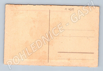 Pohlednice koně pod stromem Karel Benko (M4581)