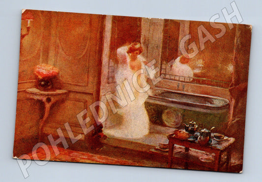 Pohlednice Apres le bain Art moderne (M4584)