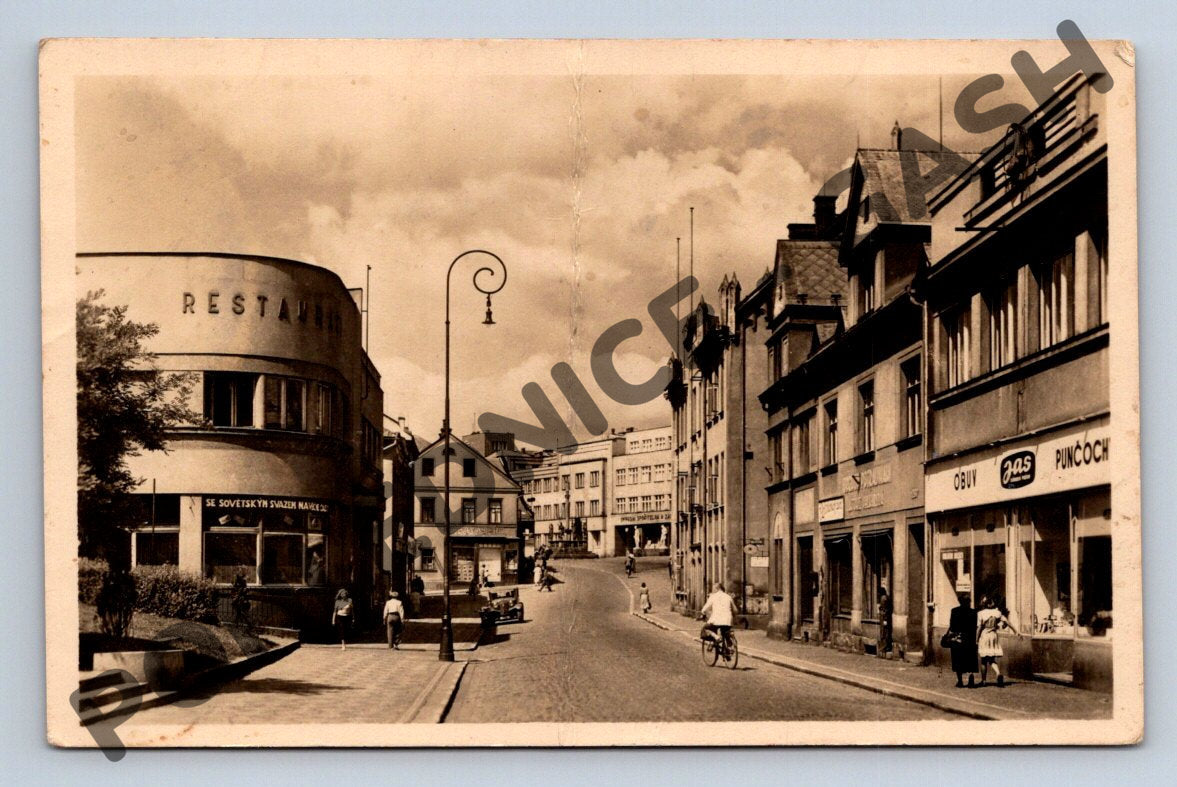 Pohlednice Nová Paka centrum města (M459)