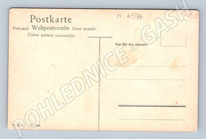 Pohlednice S Wencke venkovská krajina (M4594)