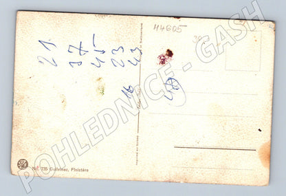 Pohlednice Guilvinec Francie přístav lodě (M4605)