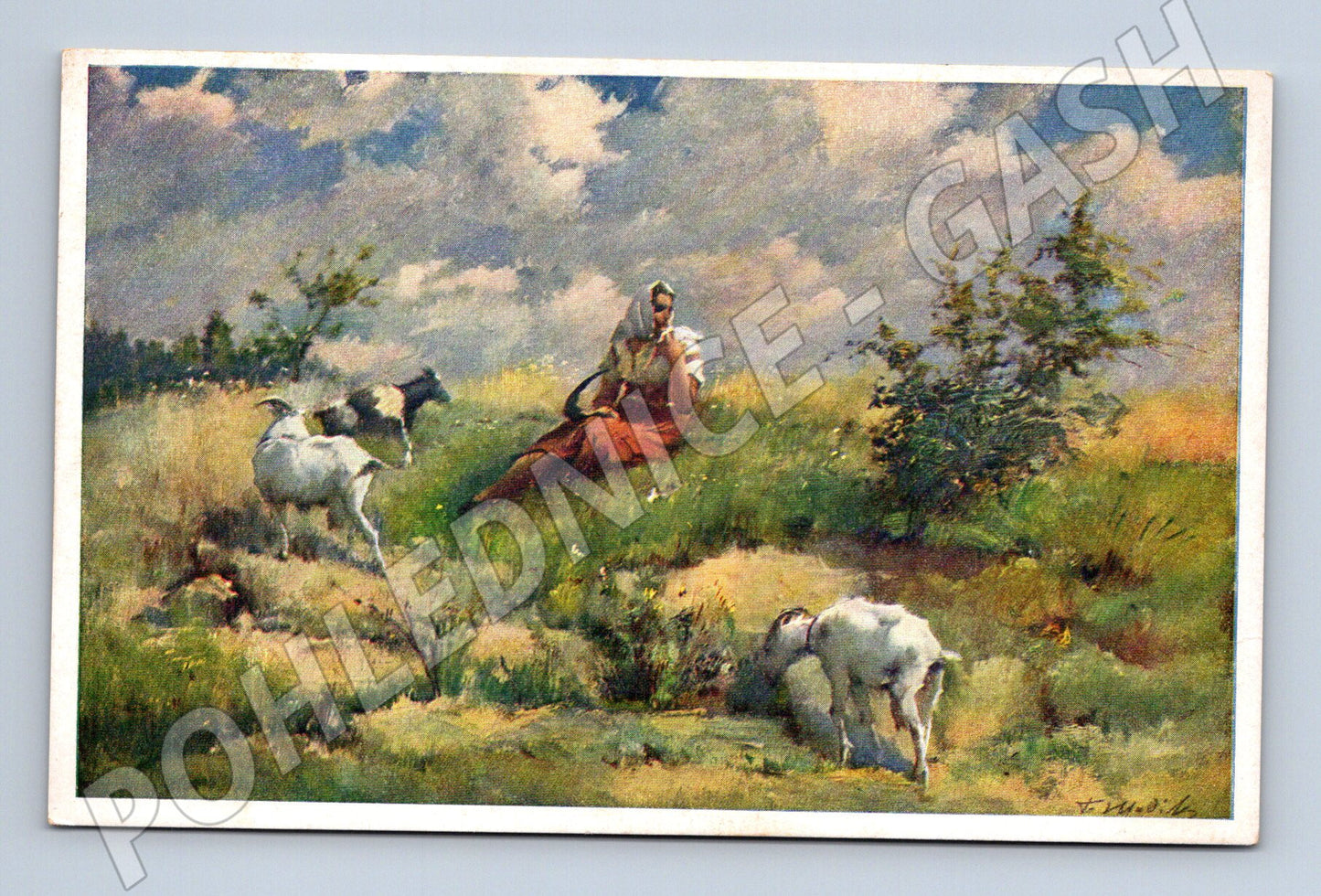 Pohlednice Hladík motiv Vysočina (M4611)