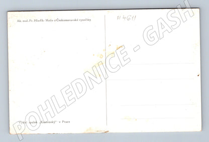 Pohlednice Hladík motiv Vysočina (M4611)