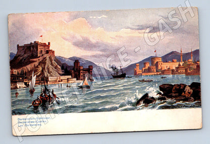 Pohlednice Dardanelles hrady barevná (M4612)