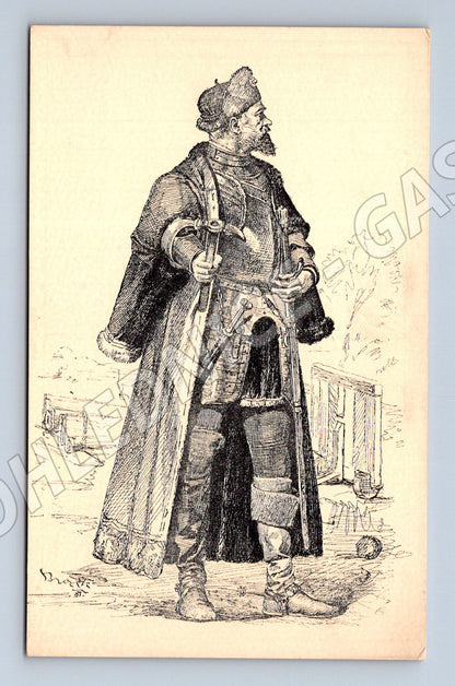 Pohlednice Táborský hejtman Brožík (M4616)