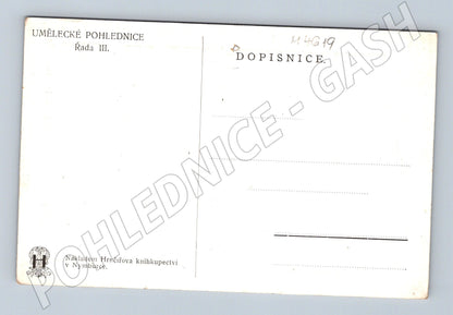 Pohlednice František Přítel Hoch se žábou (M4619)