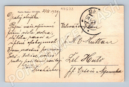 Pohlednice Martin Benka etno Slovensko (M4623)