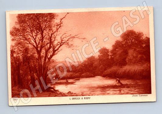 Pohlednice L Arroux a Rigny Laronze (M4624)