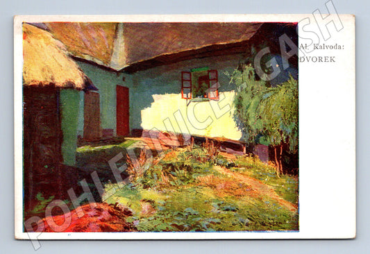 Pohlednice Al Kalvoda Dvorek Minerva (M4627)