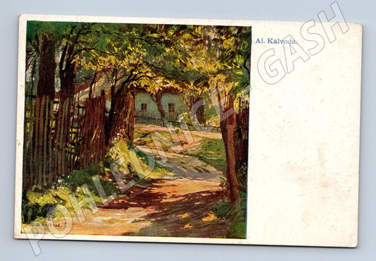 Pohlednice Al Kalvoda česká krajina (M4628)