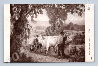 Pohlednice Salon Eug Chigot venkov (M4632)