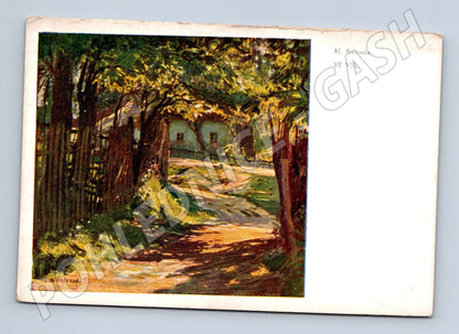 Pohlednice Alois Kalvoda Ve vsi Minerva (M4634)